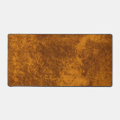 抽象芸術金ゴールド素朴紙 デスクマット (正面)