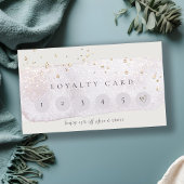 抽象芸術金ゴールド薄紫ブラシストーク6パンチロイヤリティ 名刺