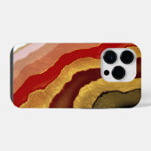 抽象芸術金箔 iPhoneケース (裏面横)