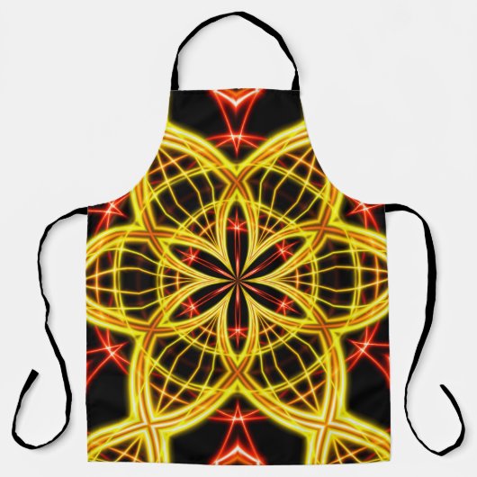 抽象芸術金色ステージ灯。 エプロン (正面)
