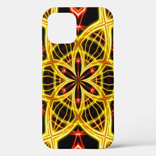 抽象芸術金色ステージ灯。 Case-Mate iPhoneケース (裏面)