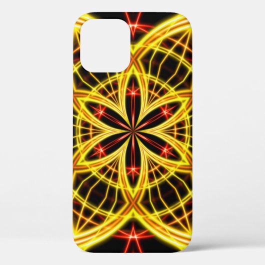 抽象芸術金色ステージ灯。 Case-Mate iPhoneケース (裏面)
