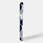 抽象芸術銀模様 Case-Mate iPhoneケース (裏面 / 右)