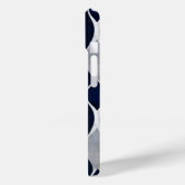 抽象芸術銀模様 Case-Mate iPhoneケース (裏面 / 左)