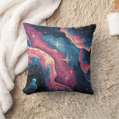 抽象芸術銀河系スターズアンドネブラエ装飾用クッション クッション (ブランケット)