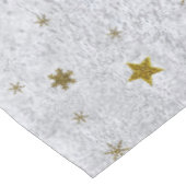 抽象芸術銀紙金ゴールド星，月 テーブルクロス (アングル)