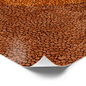 抽象芸術銅ルックリーフ ポスター (コーナー)