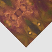 抽象芸術銅褐色金属デコパージパターン 薄葉紙 (詳細)