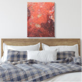 抽象芸術錆 キャンバスプリント (インサイチュ (寝室))