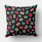 抽象芸術長方形081122 – 色01スローピル クッション (裏面)