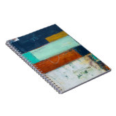 抽象芸術長方形 ノートブック (右側)