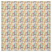 抽象芸術長方形 ファブリック (見本)