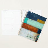 抽象芸術長方形 プランナー手帳 (ディスプレー)