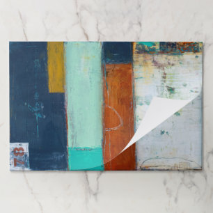 抽象芸術長方形 ペーパーパッド