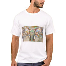 抽象芸術陛下：象鮮やかのアートワーク