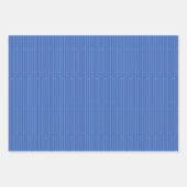 抽象芸術離れブルーモダンシェイプのラップ紙 ラッピングペーパーシート (正面2)