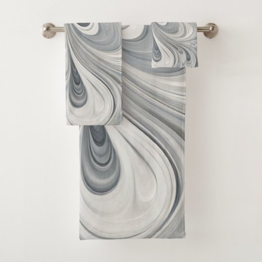 抽象芸術離れ2バスタオル バスタオルセット (インサイチュ)