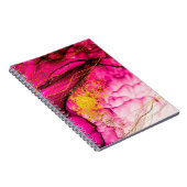 抽象芸術雲アート。透明な創造性マスト ノートブック (右側)