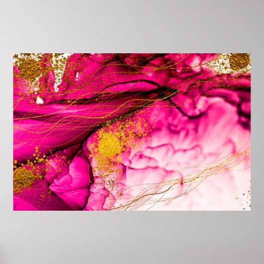 抽象芸術雲アート。透明な創造性マスト ポスター (正面)