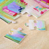 抽象芸術雲 ジグソーパズル (側面)