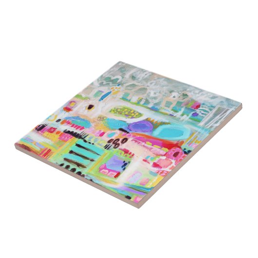 抽象芸術雲 タイル (側面)