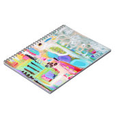 抽象芸術雲 ノートブック (左側)