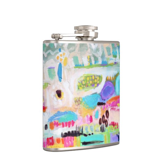 抽象芸術雲 フラスク (右)