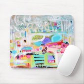 抽象芸術雲 マウスパッド (マウス)