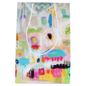 抽象芸術雲 ミディアムペーパーバッグ (裏面)