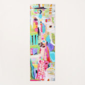 抽象芸術雲 ヨガマット (正面)