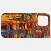 抽象芸術電話ケース Case-Mate iPhoneケース (裏面 (横))