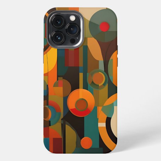 抽象芸術電話ケース iPhoneケース (裏面)