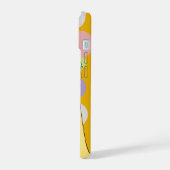 抽象芸術電話ケース iPhone 15ケース (左側面)