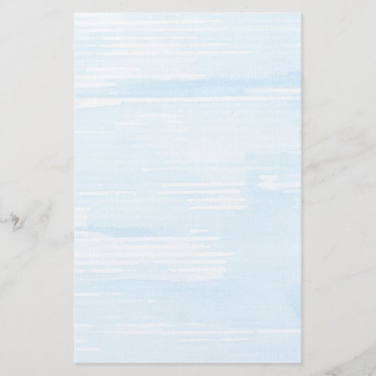 抽象芸術青の水彩の背景、テクスチャ 便箋 (正面)