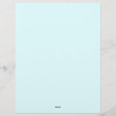 抽象芸術青海波 レターヘッド (裏面)