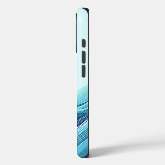 抽象芸術青海波 Case-Mate iPhoneケース (裏面 / 左)