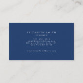 抽象芸術青海 名刺 (裏面)