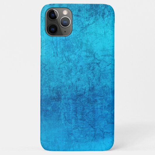 抽象芸術青無地の色デザイン Case-Mate iPhoneケース (裏面)