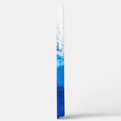 抽象芸術青無地の色デザイン Case-Mate iPhoneケース (裏面 / 左)