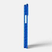 抽象芸術青色波 Case-Mate iPhoneケース (裏面 / 右)