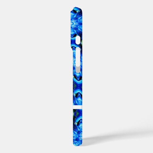 抽象芸術青花柄 Case-Mate iPhoneケース (裏面 / 左)