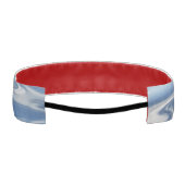 抽象芸術青 アスレチックヘッドバンド (裏面)