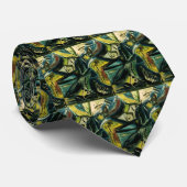 抽象芸術青 ネクタイ (ロール)