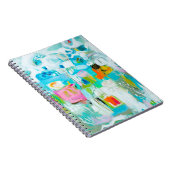 抽象芸術青 ノートブック (右側)