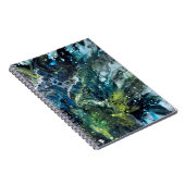 抽象芸術青 ノートブック (右側)