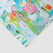 抽象芸術青 薄葉紙 (詳細)