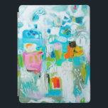 抽象芸術青 iPad PROカバー<br><div class="desc">抽象芸術ブルーバイカレンフィールド</div>