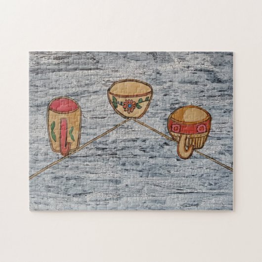 抽象芸術静物 ジグソーパズル (横)