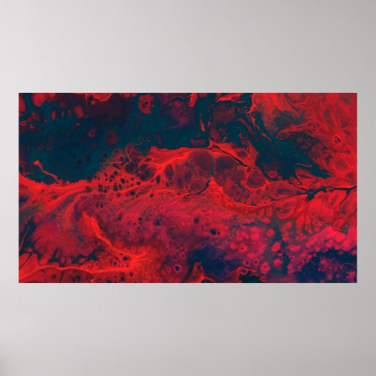 抽象芸術静脈 ポスター (正面)