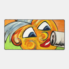 抽象芸術面 デスクマット